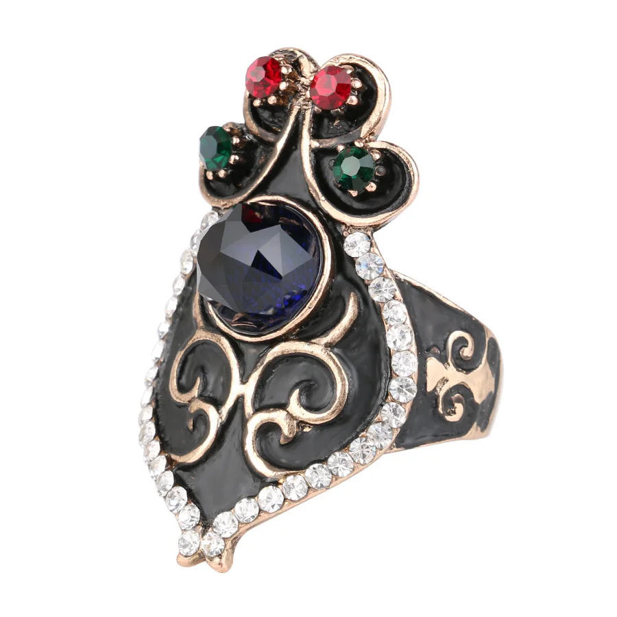 Gulkina brand Vintage Turkey Rings For Women Engagement Party Luxury