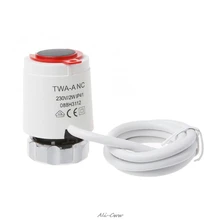 Thermal Electric Actuator Flooring Heating System Water Separator For Manifold normally open close actuator for underfloor heating manifold 230v 2w switches accessories new drop ship ls d tool