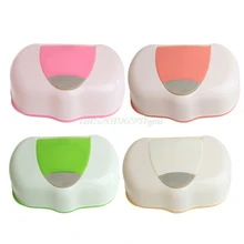 Plastic Wet Wipes Storage Case Box Refillable Container 80 Sheets#T025#