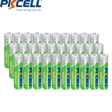 PKCELL – piles rechargeables AAA 850MAH, 30 pièces, 1.2V NIMH AAA, précharge NI-MH LSD aaa, pour jouets télécommandés