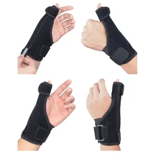 Скобы вывих запястья большой палец стальной наколенник с пластиной ручной протектор Защитное снаряжение SPSLF0077