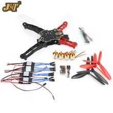 JMT Q330 Através Quadro QQ Super Controlador 1400KV 30A ESC Hélice Do Motor Set para DIY RC Drone Quadrocopter Aeronaves