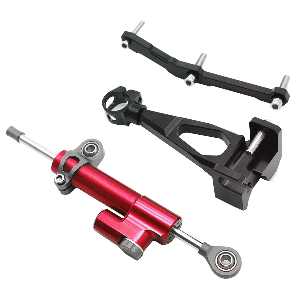 

CNC Aluminum Motorcycle Steering Stabilize Damper Bracket Mount Kit For Yamaha MT-09 2013-2017 MT09 FZ09 MT 09 FZ-09 FZ 09