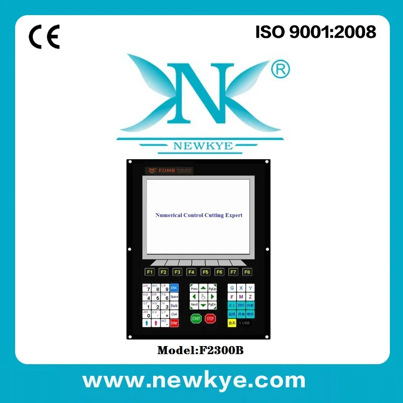 

Newkye 2 axie plasma cutter controller F2300B for cnc plasma cutting machine