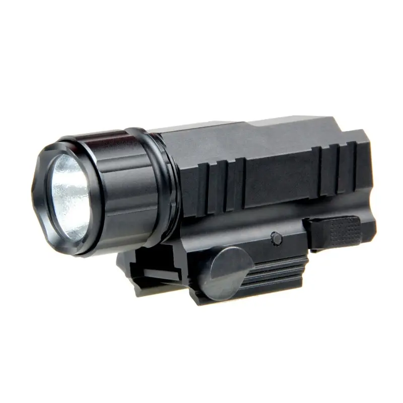 

*LED Hunting Flash Light Tactical Torch Flashlight with Release 20mm Mount for Pistol Airsoft