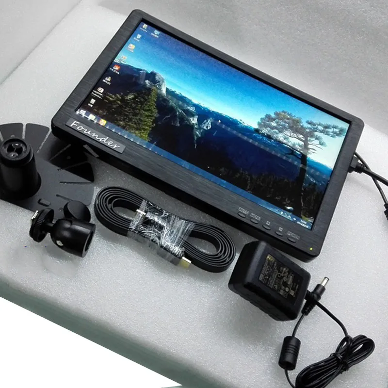 HFSECURITY 12 дюймовый портативный ЖК экран 1080P HD дисплей для компьютерных игр HDMI PS3 PS4