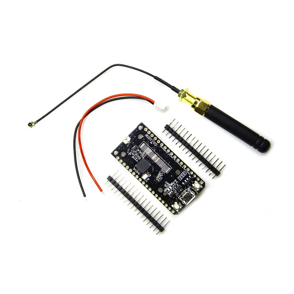 TTGO LoRa SX1276 ESP32 868/915 MHz Bluetooth Wi-Fi Lora интернет антенна макетная плата