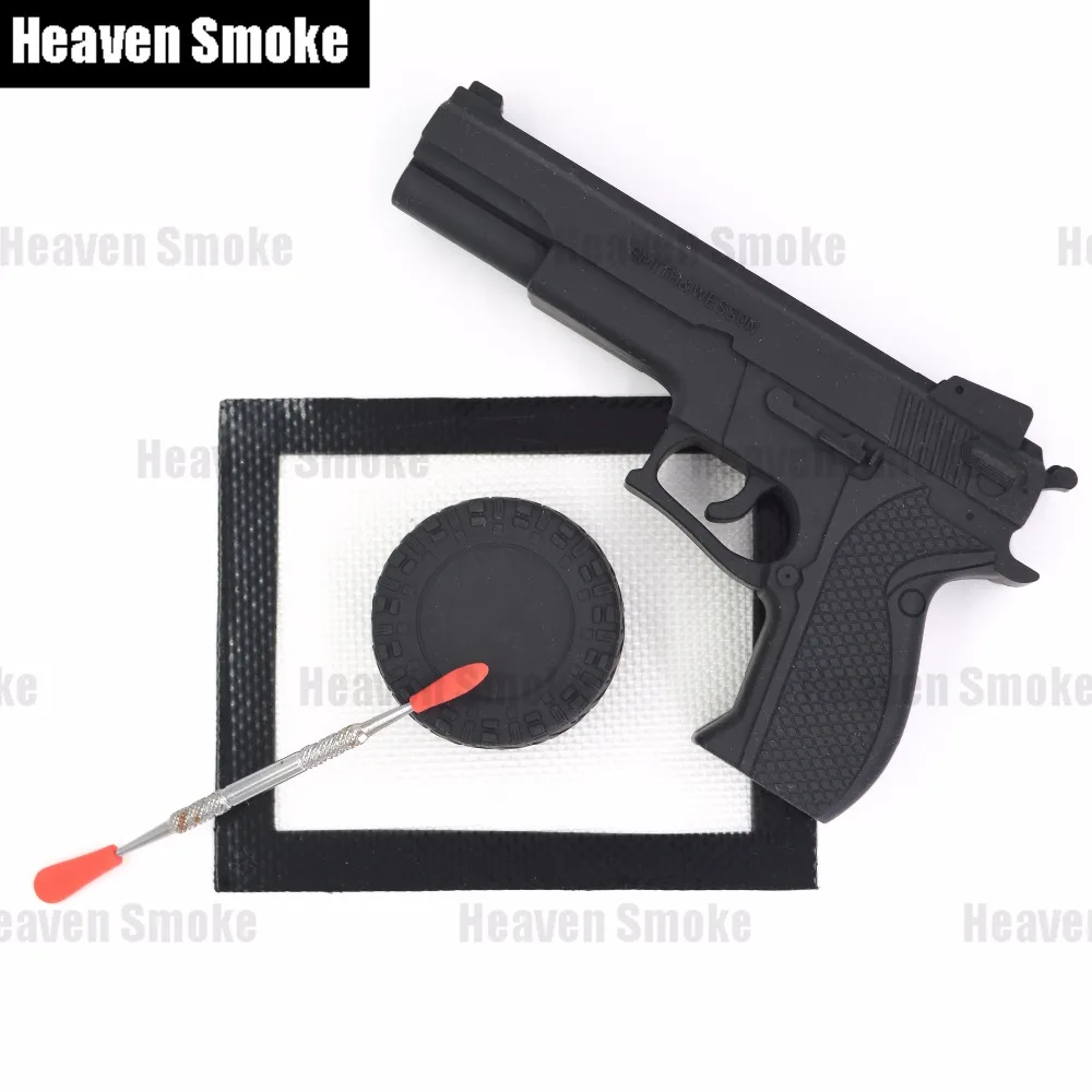 dab wax oil silicone jar-Heaven Smoke-1 (4)