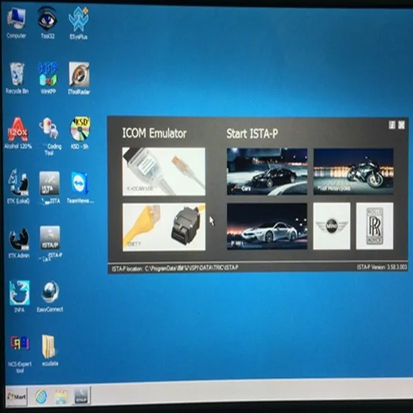ISTA P Многоязычная для BMW ICOM следующий диагностический и программный инструмент с CF-30 Toughbook Диагностический Компьютер программного