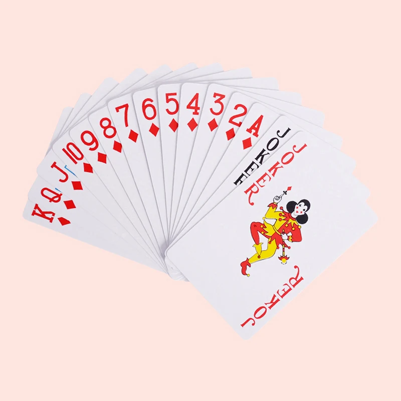 Little Letters Pattern Bridge Poker Cards PVC Frosting Waterproof Deck Baccarat Texas Hold'em Playing Cards Board Game 63mm*88mm Little Letters Pattern Bridge Poker Cards PVC Frosting Waterproof Deck Baccarat Texas Hold'em Playing Cards Board Game 63mm*88mm