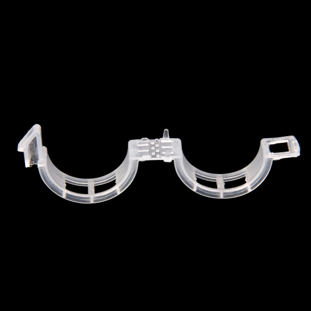 100pcs Tomato Garden Plant Support Clips Garden Ornaments For Trellis Twine Greenhouse DIY Grafting Clips Home Garden Supply 