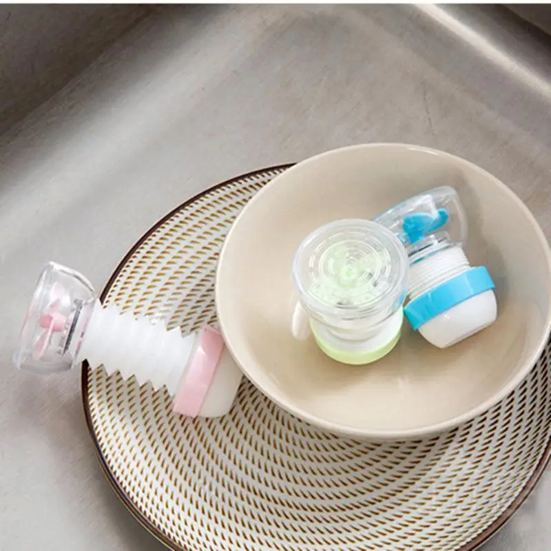 360 Degree Home Rotatable Water Bubbler Swivel Head Water Saving Faucet Aerator Nozzle Tap Adapter Device With Activated Carbon