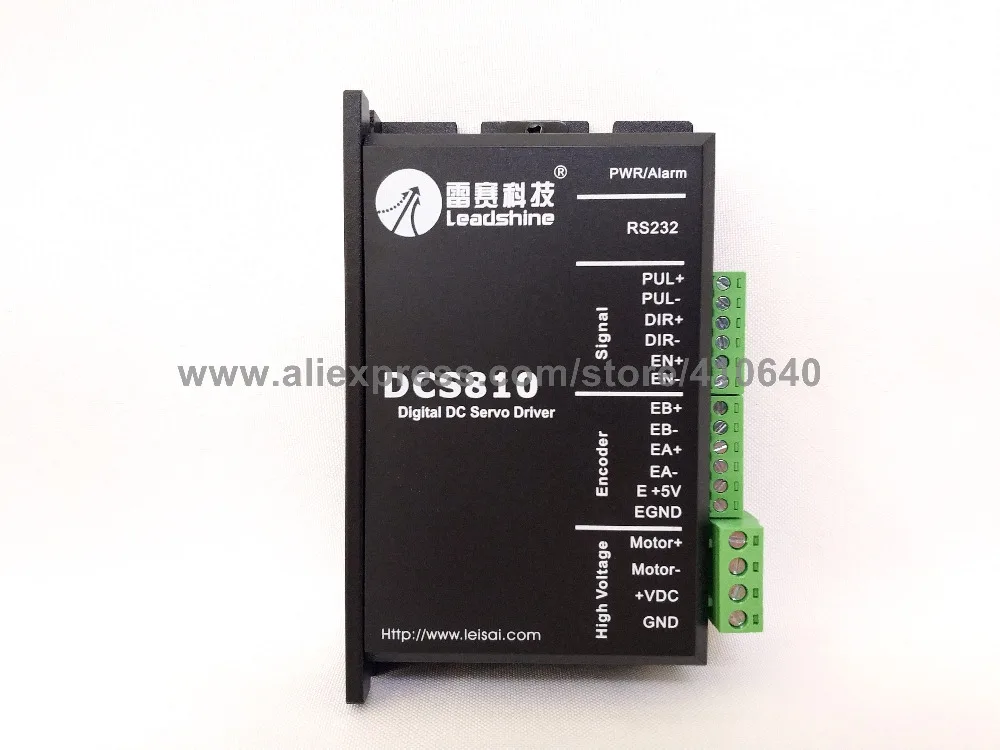 Leadshine DCS810 матовый сервопривод с MAX 80 VDC Вход Напряжение и 20A ток|leadshine dcs810|servo driveservo