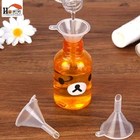 5 шт. прозрачный мини-пластиковая воронка Хоппер кухонная утварь Аксессуары Гаджеты для изготовления парфюма эмульсия упаковка вспомогательный инструмент - изображение