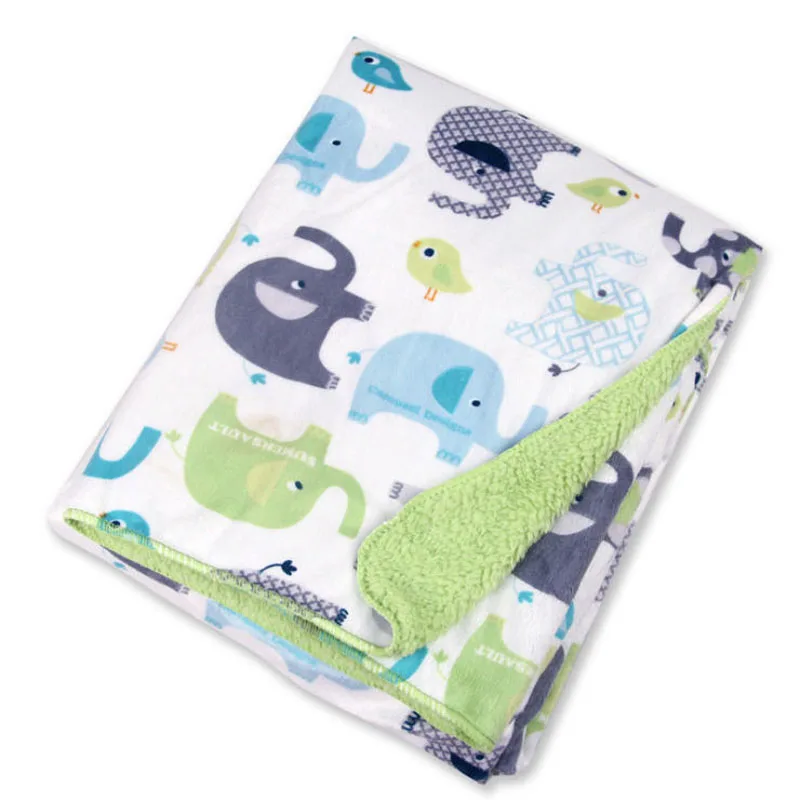 Детские одеяла для новорожденных одеяло с единорогом пеленание обертывание супер мягкое ворсовое одеяло животное зима Манта bebe cobertor
