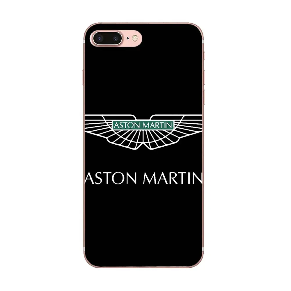 Автомобильный мягкий чехол с логотипом Aston Martin для Samsung Galaxy Note 5 8 9 S3 S4 S5 S6 S7 S8 S9 S10 mini