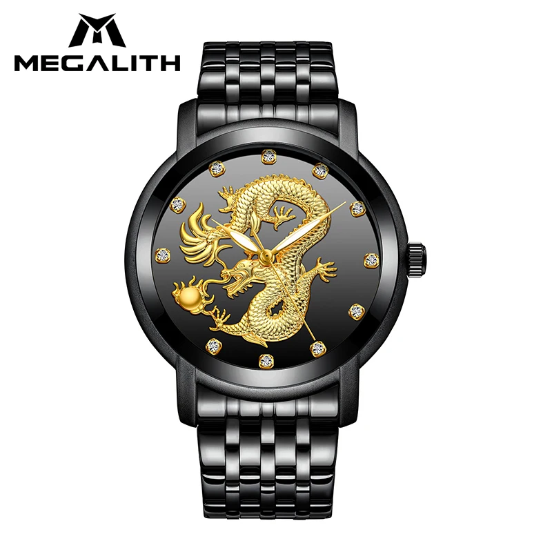 Мужские кварцевые часы Reloj Hombre водонепроницаемые наручные с большим циферблатом