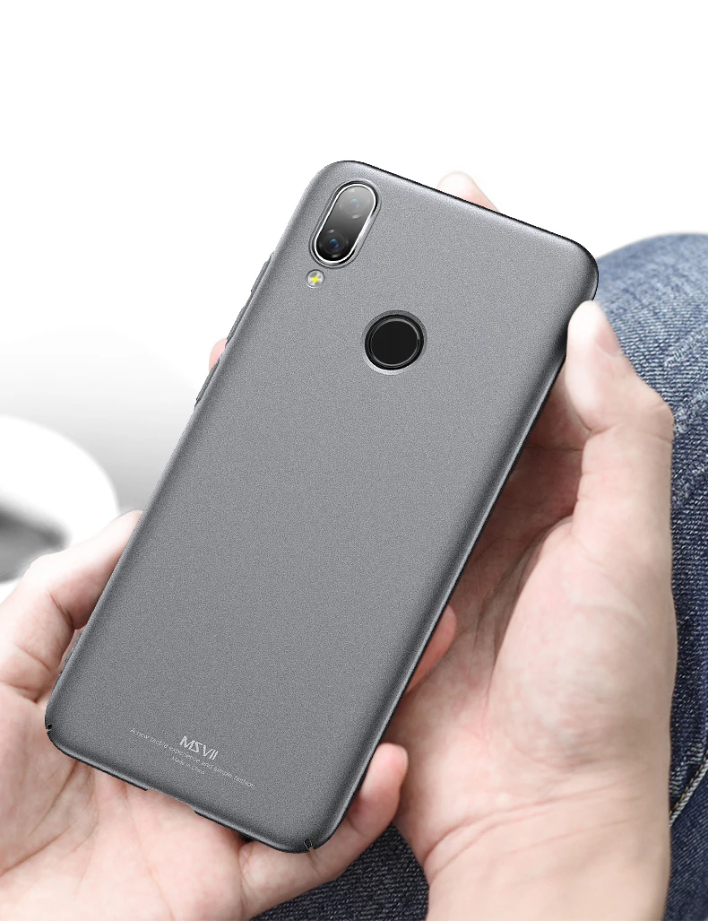MSVII Cover For Huawei P Smart 2019 Case Slim Frosted Coque P Smart Z 2020 Case Hard PC Cover For Huawei P Smart Plus 2019 Cases z flip3 cover