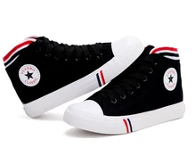 2016 autumn and spring Fashion Women’s high-top canvas shoes, flat shoes casual warm thick women shoes student