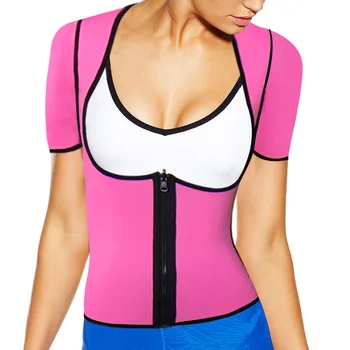 

Pink Sweating Neoprene Waist Trainer Tummy Control Women Waist Bodycon Corsets Cincher Fitness Shapewear Body Shaper Underbust