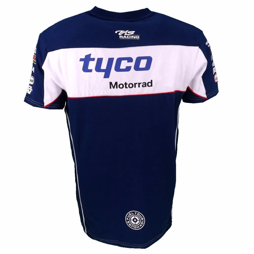 new Edision arrival! Tyco Motocross Bike T-shirt MOTO GP Cotton T-shirt Jersey for BMW