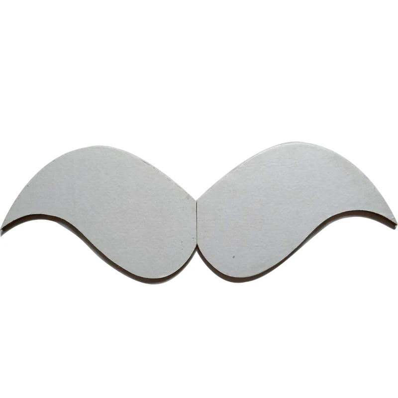 Black Fake Moustache Party DIY 2pcs Cork Board Bulletin Board Message Soft Wood Wall