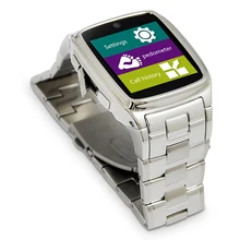 Стальной ремень смарт-телефон часы для бизнесмена хороший подарок на Рождество День рождения для hunsband