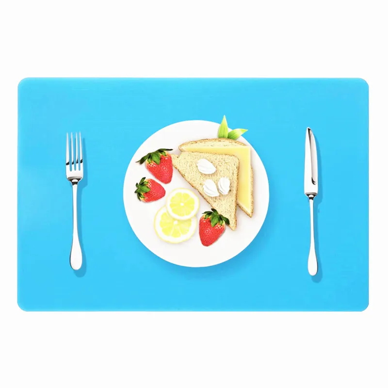 Heat Resistant Silicone Placemat Table Mat Pad Non Stick Pan Liner Placemat Waterproof Dining Tableware Mat Pastry Bakeware