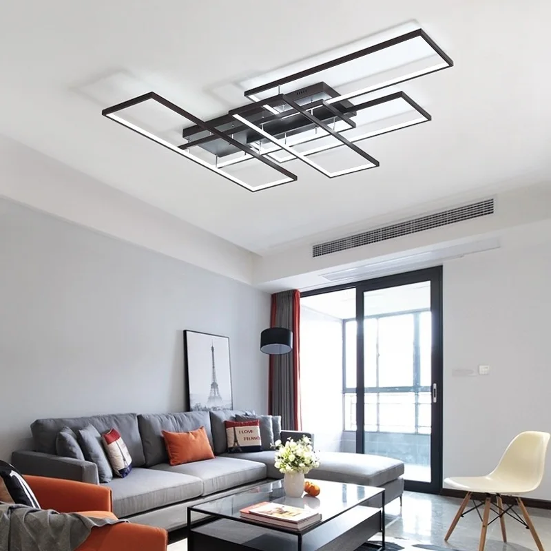Cuboid LED ceiling lights Home Living Room Bedroom Restaurant Study Ceiling lamps Creative business &amp office Lighting fixture | Освещение