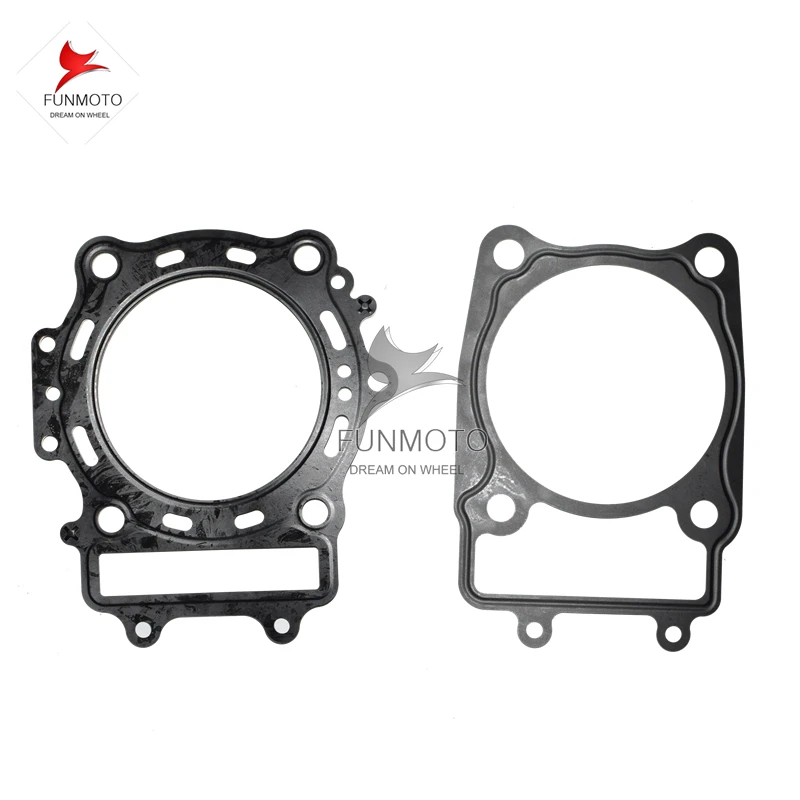

cylinder and cylinder head gaskets and rubber seat of CFMOTO CF520 parts number is 0600-023004/0600-022200
