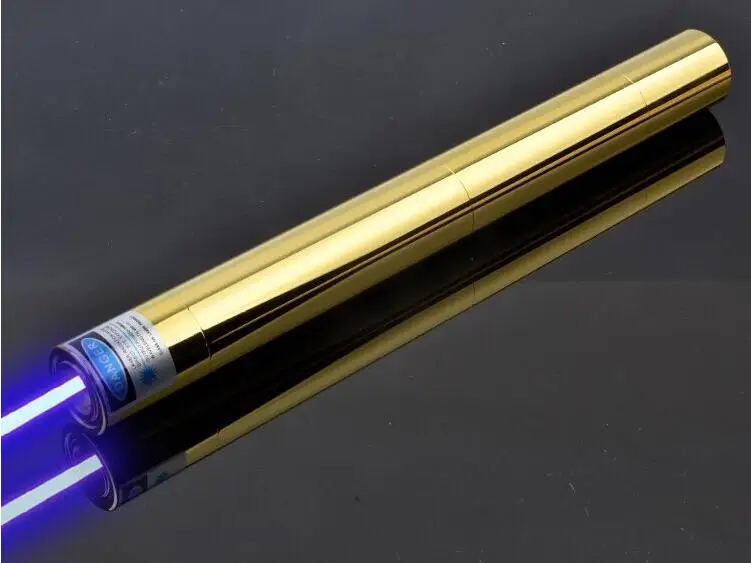 

Strong 450nm 200000m Blue Laser Pointer Pen High Power Military Beam Visible Burn Tactical light cigarette burn dry wood