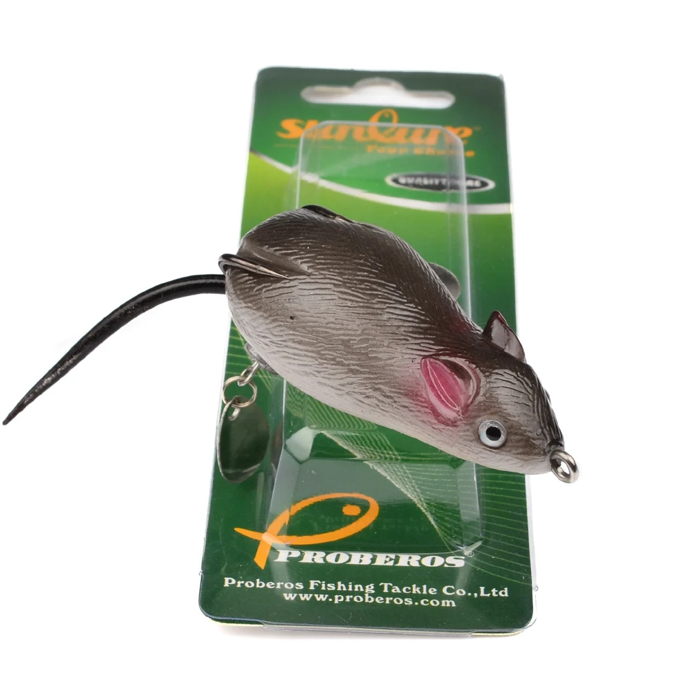 

1PC High Quality Frog Bait Soft Bait Black Color Fishing Lures 0.61oz-17.43g/2.76"-7cm Soft lures Fishing Tackle