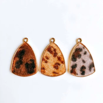 

Wool Stuff Spacer Accessories Pendant Necklace Supplies for Jewelry Making Earring Accessories Components 4pcs KP2058