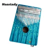 Kalimba-Piano de 17 teclas de pulgar cuerpo de caoba de madera de alta calidad, instrumento Musical de Piano, accesorios de Kalimba con entrada de Audio ► Foto 2/6