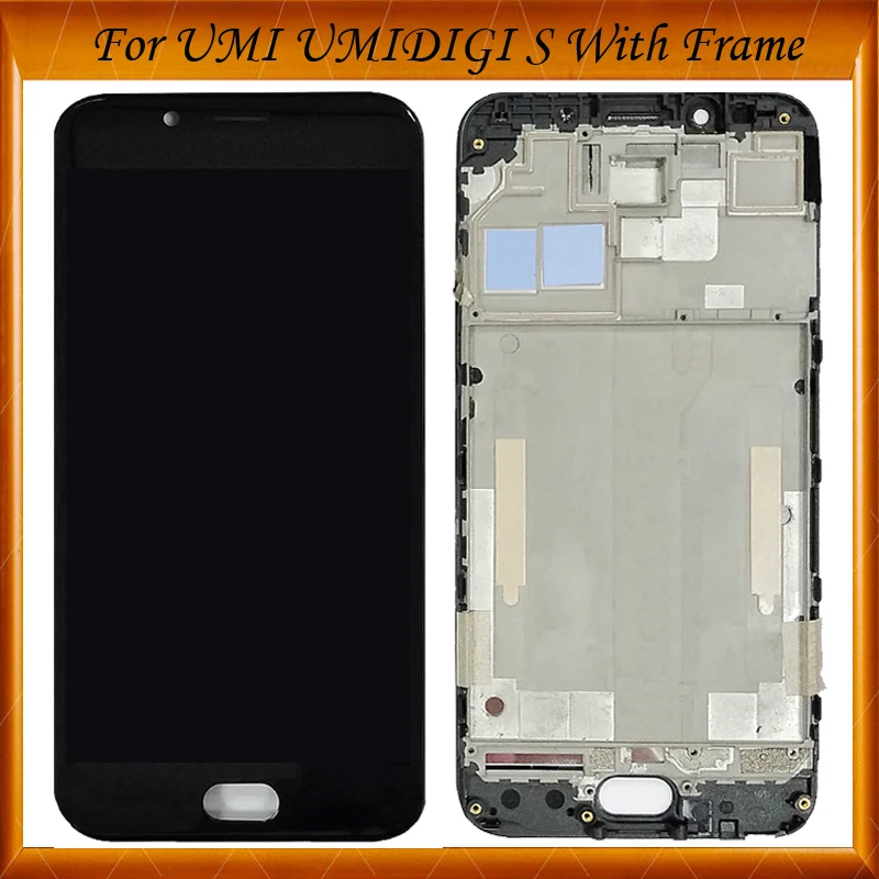 

High Quality For UMI UMIDIGI S LCD Display+Touch Screen 100% Tested OK Screen Digitizer Assembly Replacement With Frame
