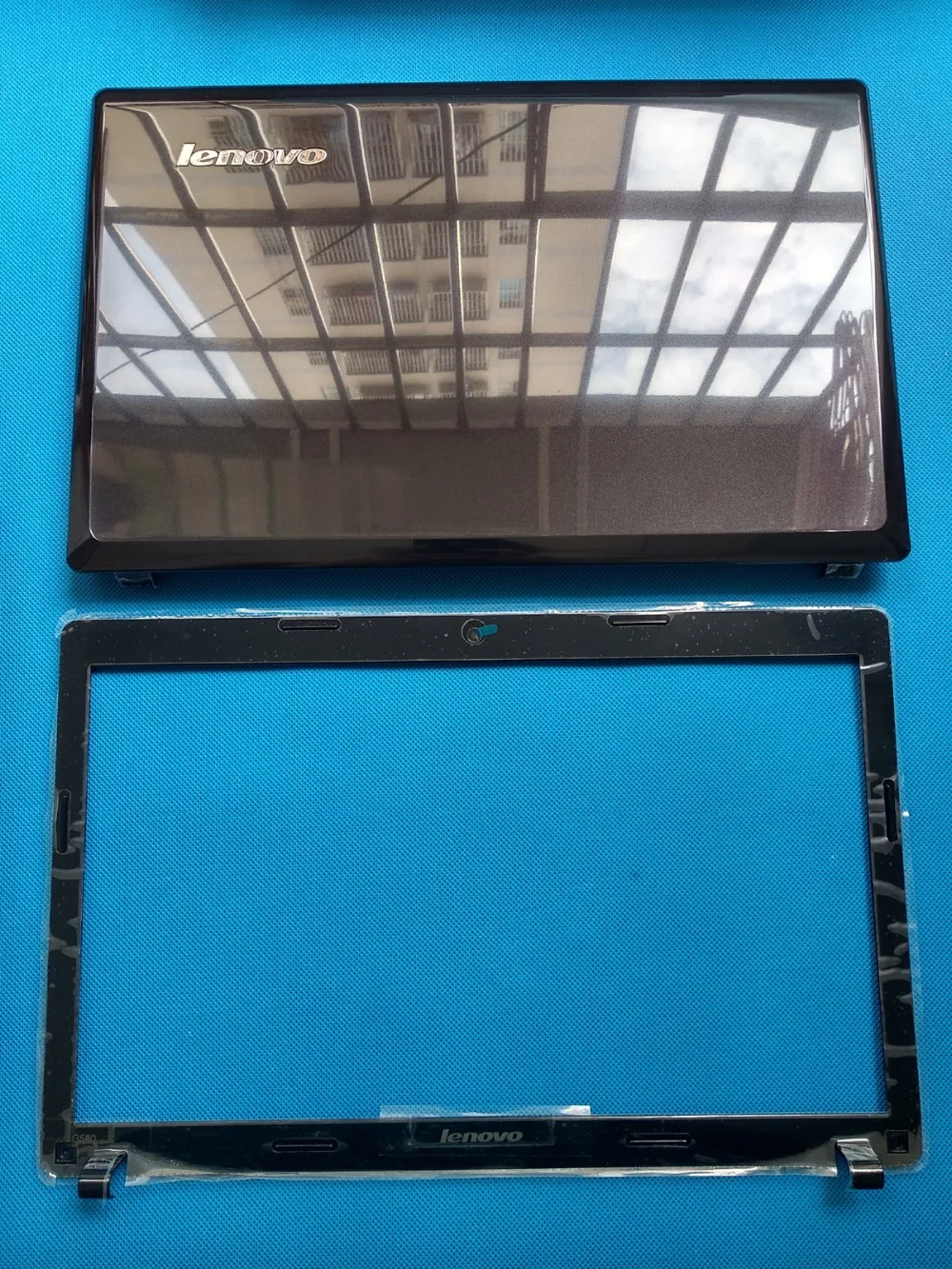Новая Оригинальная задняя крышка и передняя панель для Lenovo G580 G585 панель|case laptop|cover