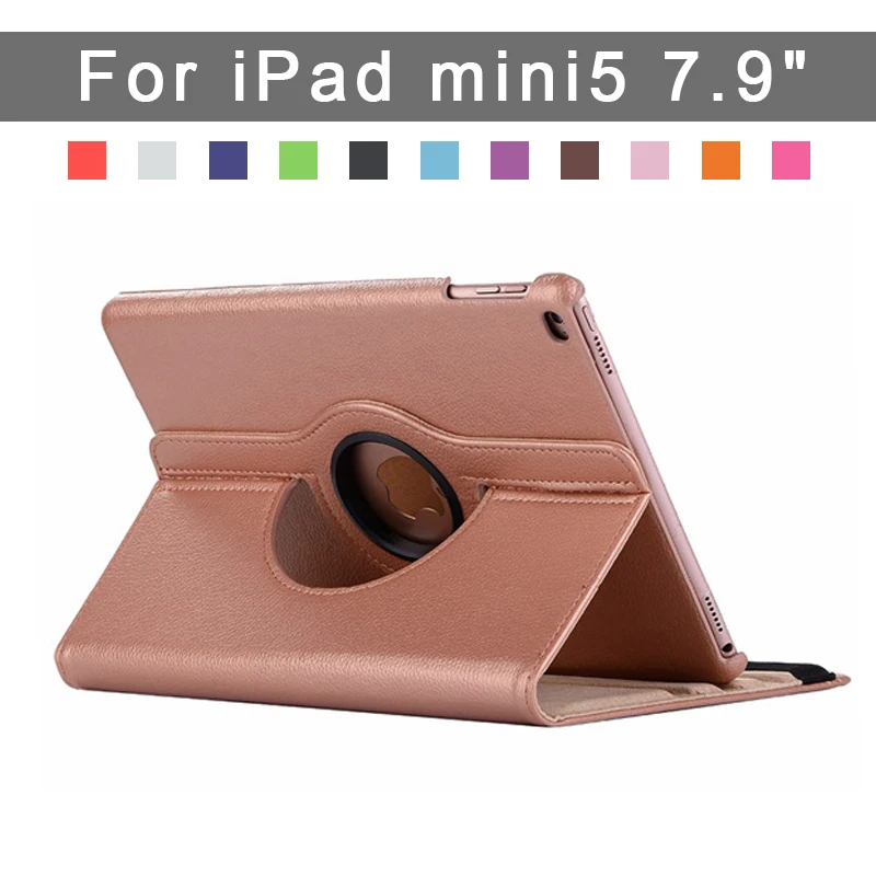 

360 Rotating For iPad Mini 5th Generation Case Stand Smart Cover Case for Ipad Mini 5 mini5 2019 A2133 A2124 A2126 tablet case