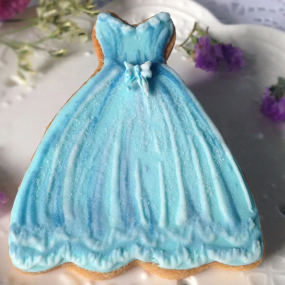 Свадебное платье формочки для выпечки трафарет для торта кухонные капкейки шаблон для оформления для приготовления печенья в форме Кофе трафарет для выпечки фонданта