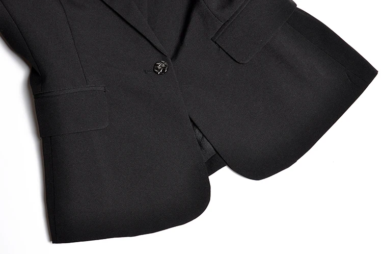 Комплекты дизайнерской одежды наивысшего качества, осенне-зимний женский Блейзер на одной пуговице, куртка+ сетчатая юбка макси, комплект из 2 предметов