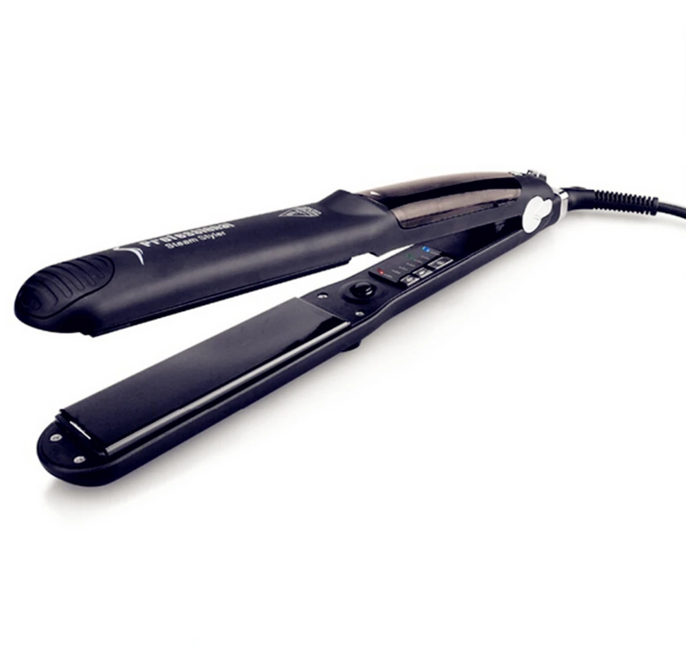 Утюжок для выпрямления волос с турмалиновым покрытием|steam hair straightener|flat ironhair