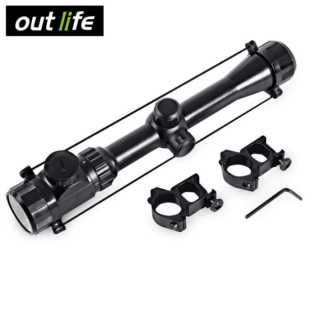 

20mm or 11mm rail 3 - 9x32EG Tactical Hunting Fast Focus Riflescope Sight