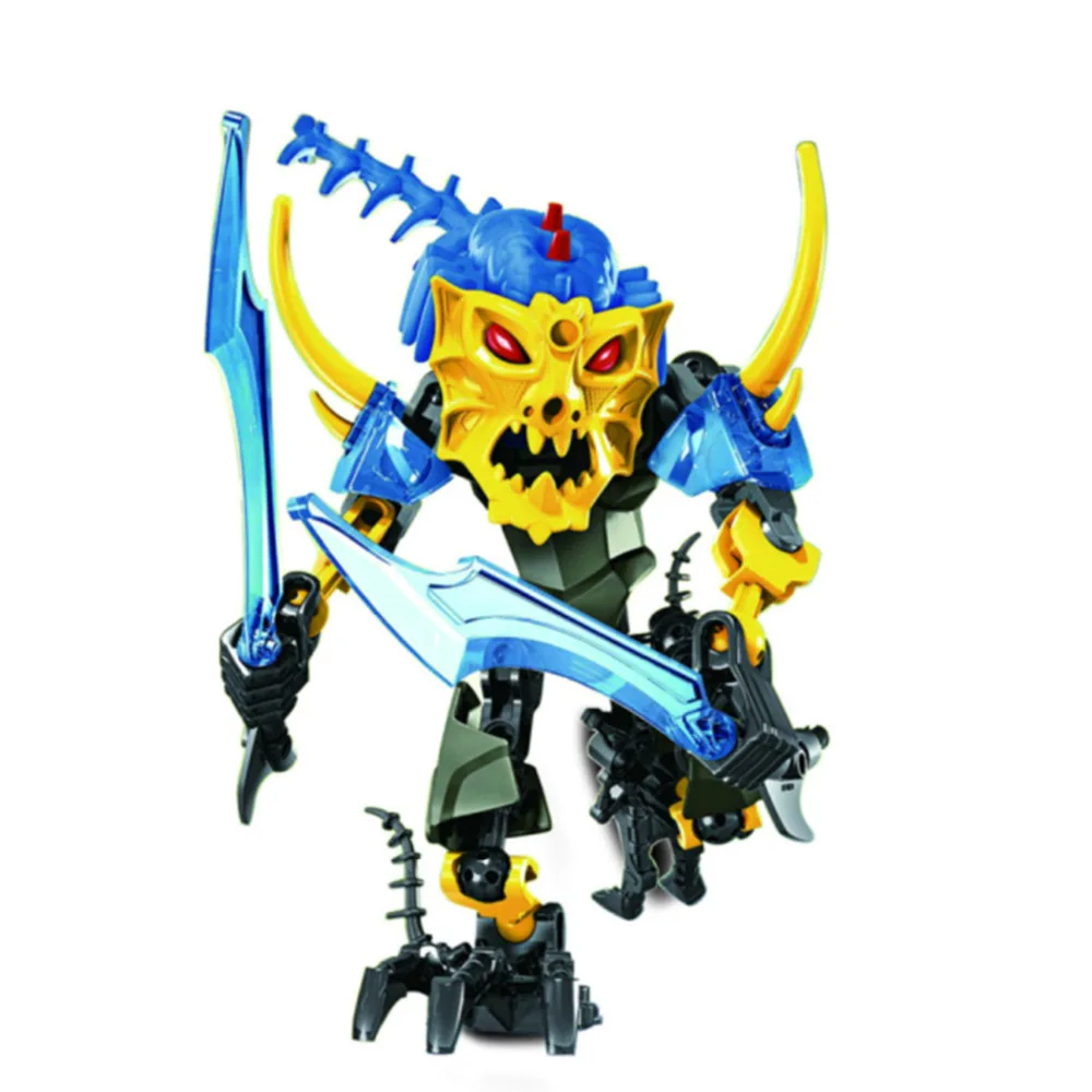 

Hero Factory 5 AQUAGONS Robot Brain Attack Action Block Figure Building Brick Toys L440 Compatible With Lego