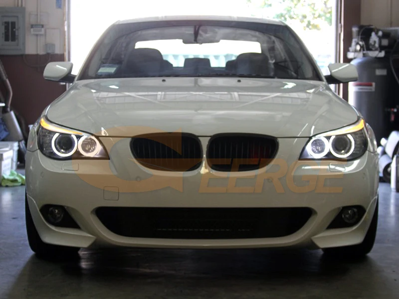 Для BMW E60 E61 LCI 525i 528i 530i 535i 545i 550i M5 ксенон отличные глаза ангела ультра яркие красные/зеленые/комплект светодиодов «глаза ангела»