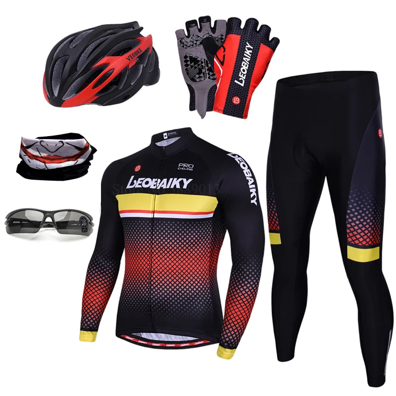 Hot Men Cycling Sets Summer Long Sleeve Cycling Jersey 2019 Pro Team Mountain Bike Clothing Mtb Wear Breathable Bicycle Clothes Hot Men Cycling Sets Summer Long Sleeve Cycling Jersey 2019 Pro Team Mountain Bike Clothing Mtb Wear Breathable Bicycle Clothes