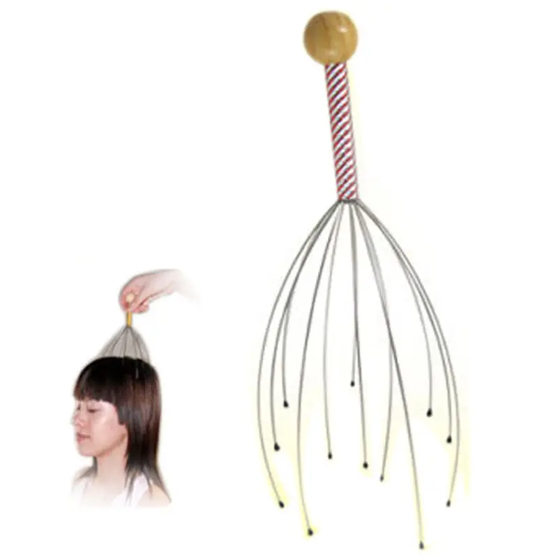 Hot Wholesales Portable Handy Head Massager Neck Scalp Body Massage
