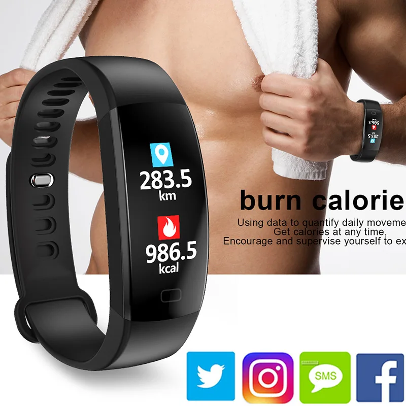 Buy Smart Watch Men Women Fitness Pedometer Waterproof