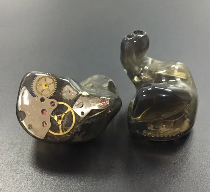 

Wonderful Senhear V3 In Ear Earphone DIY HIFI Monitoring 3BA Earphone Private Customized Earphone With 3D printing Technology