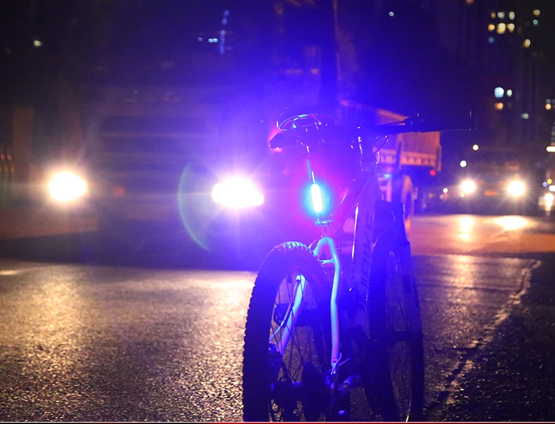 Excellent INBIKE New Bike Light Bicycle Tail Light USB Rechargeable Waterproof Cycling Taillights LED COB Warning Lights NX605 0