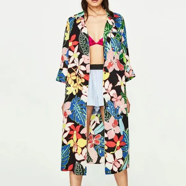 blusas estilo tropical