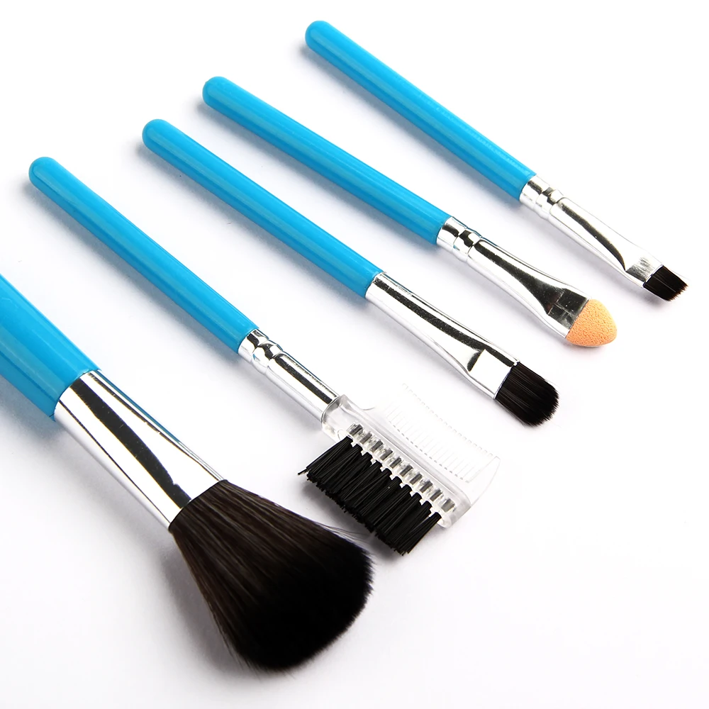 VANDER LIFE Professional 5Pcs Mini Makeup Brushes Tools Set Kit Pinceis De Maquiagem Brush Women Beauty Pincel Maquiagem (14)